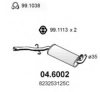 AUDI 823253125C Middle Silencer